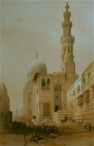 David Roberts Mosque Sultan Kaitbey