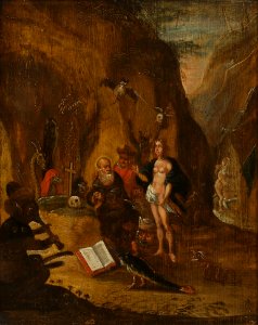 David Teniers (circle) Temptation of Saint Anthony