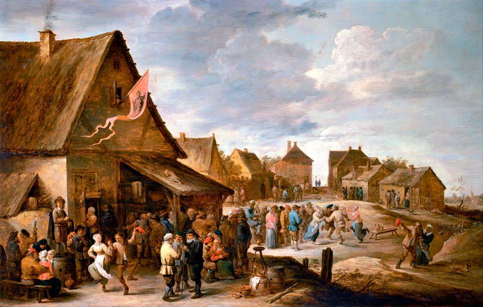 David Teniers (II) - Village Feast - WGA22107