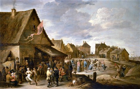 David Teniers (II) - Village Feast - WGA22107