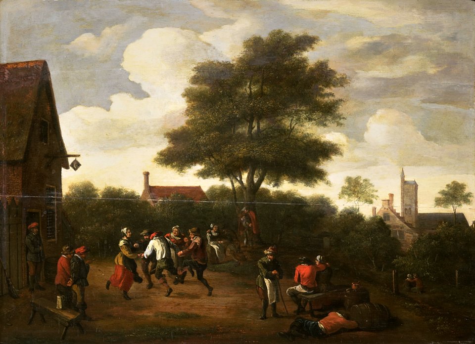 David Teniers - Dansende boeren