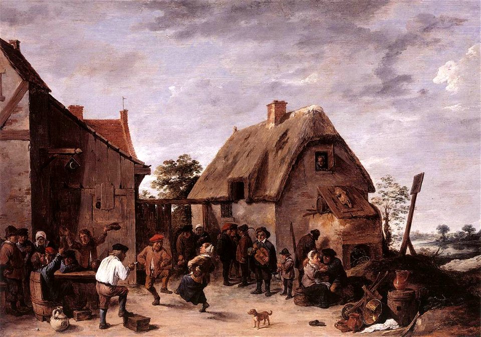 David Teniers (II) - Flemish Kermess - WGA22089