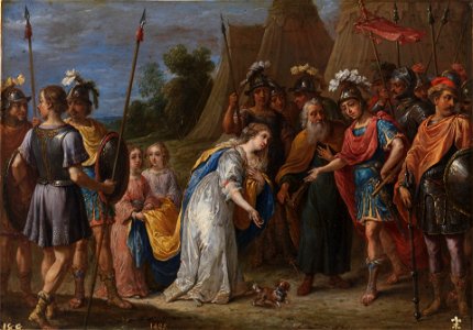 David Teniers (II) - Armida before Godfrey of Bouillon