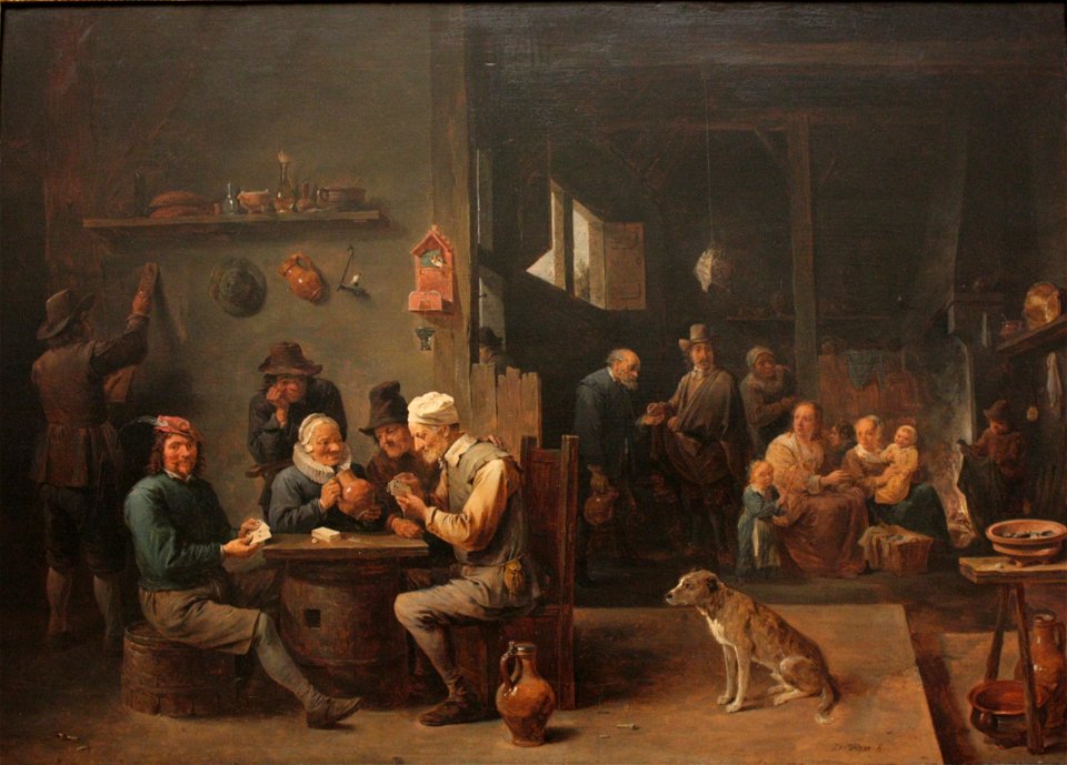 David Teniers - Partie de cartes