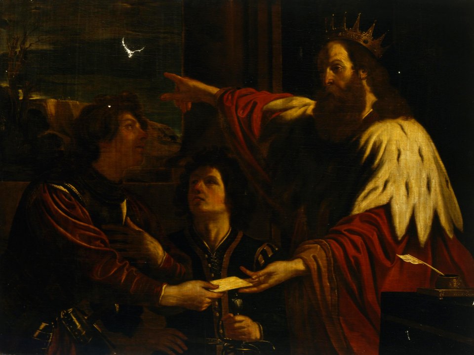 David sends Uriah to Yoav (copy)