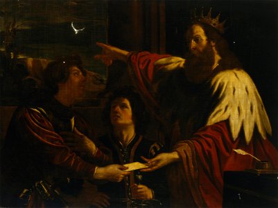David sends Uriah to Yoav (copy)
