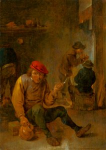 David Teniers - Smoking Peasants (Pipe Smokers) - O 294 - Slovak National Gallery