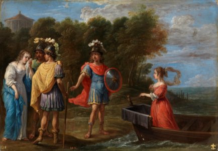 David Teniers (II) - Armida and Reinaldo separated