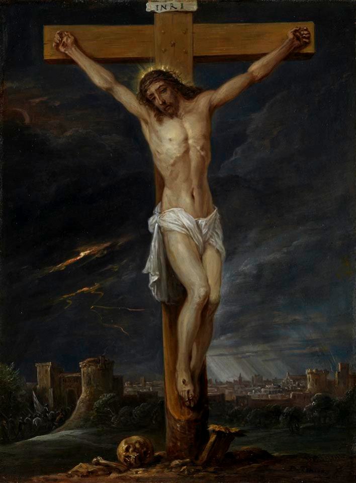 David Teniers d. J. - Christus am Kreuz - 1829 - Bavarian State Painting Collections