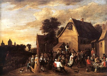 David Teniers (II) - Flemish Kermess - WGA22088