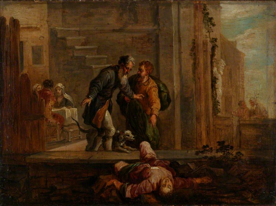 David Teniers after Domenico Fetti - Tobit and the Dead Israelite CIA P 1978 PG 434