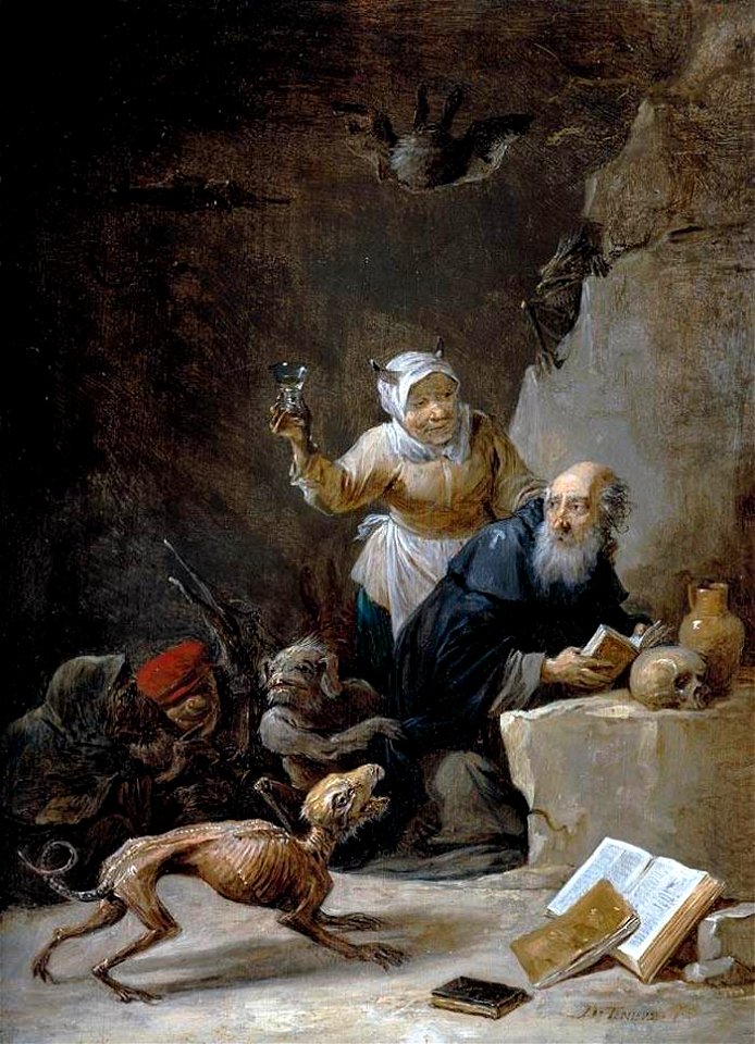 David Teniers (II) - The Temptation of St Anthony - WGA22104