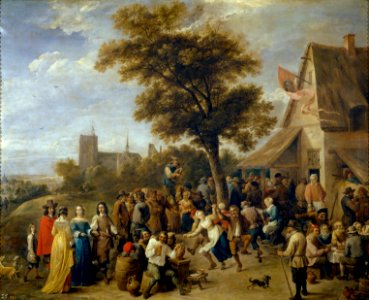 David Teniers (II) - Peasants Merry-making - WGA22096