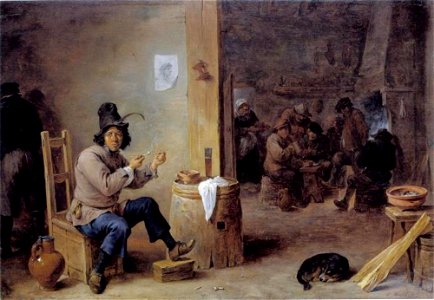 David Teniers (II) - Rokende man in een herberg - 1040 - Städel Museum