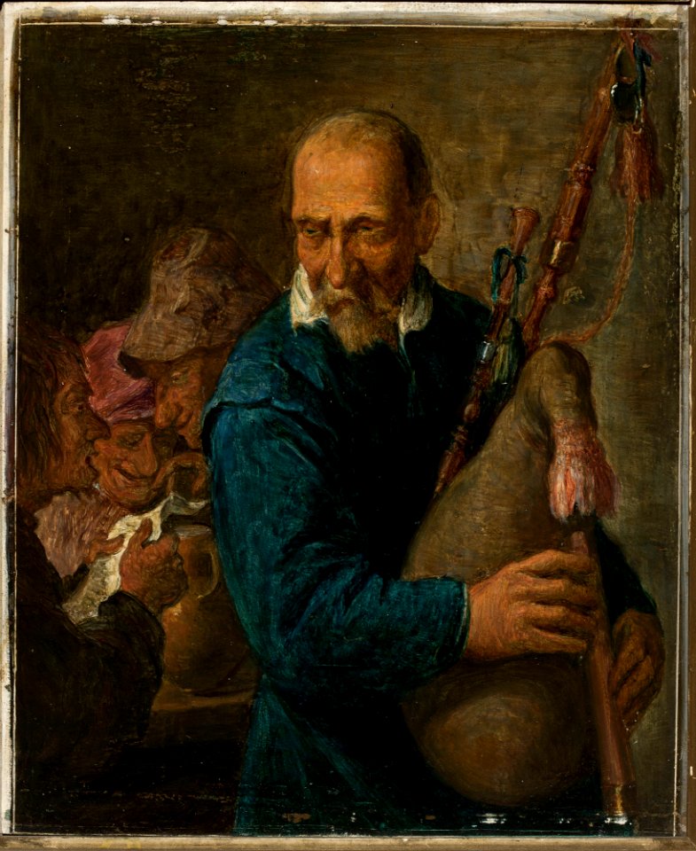 David Teniers II - Bagpipe player - 131234 MNW - National Museum in Warsaw