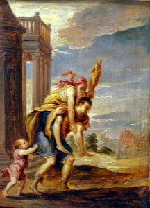 David Teniers - Aeneas Fleeing Troy CIA P 1978 PG 430