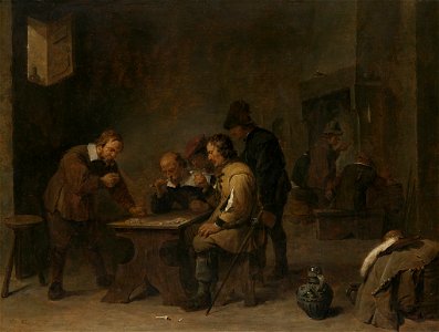 David Teniers - De Dobbelaars