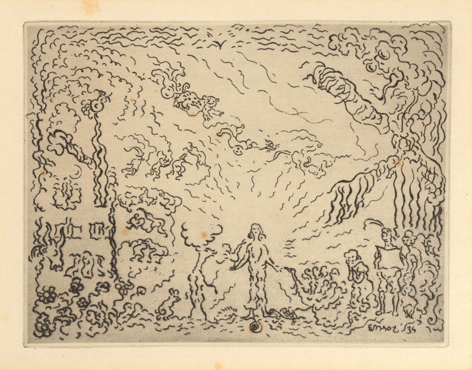 De molenduivel, James Ensor, Mu.ZEE Oostende, SM001470b
