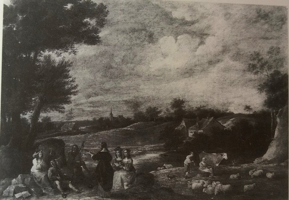 David Teniers - Pastoral Landscape with Singers