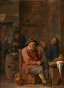 David Teniers - Peasants Smoking in an Inn - 1916.1046 - Cleveland Museum of Art
