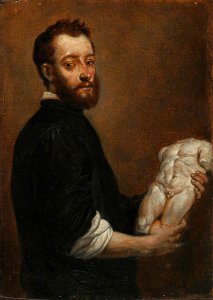 David Teniers - Portrait of a Sculptor (Allesandro Vittoria) (after Giovanni Battista Moroni) CIA P 1978 PG 437