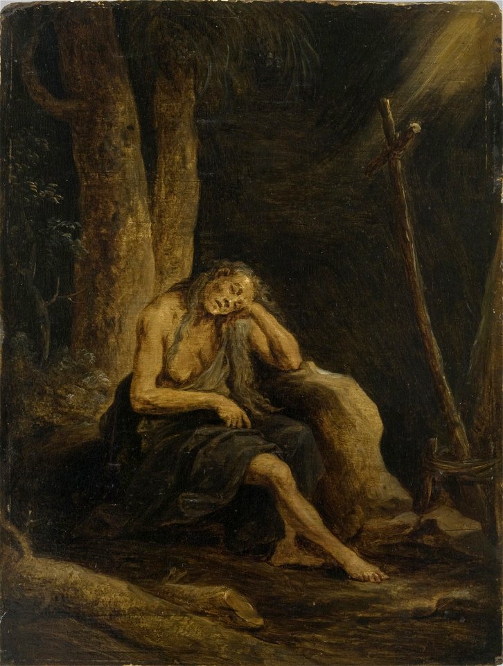 David Teniers - Saint Mary of Egypt in the Desert Cat693-nyd
