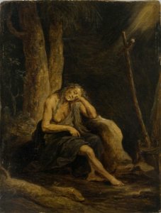 David Teniers - Saint Mary of Egypt in the Desert Cat693-nyd