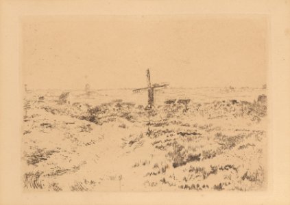 De molen van Mariakerke, James Ensor, Mu.ZEE Oostende, SM001416b