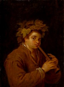David Teniers d. J. - Knabe mit Flöte - GG 9708 - Kunsthistorisches Museum