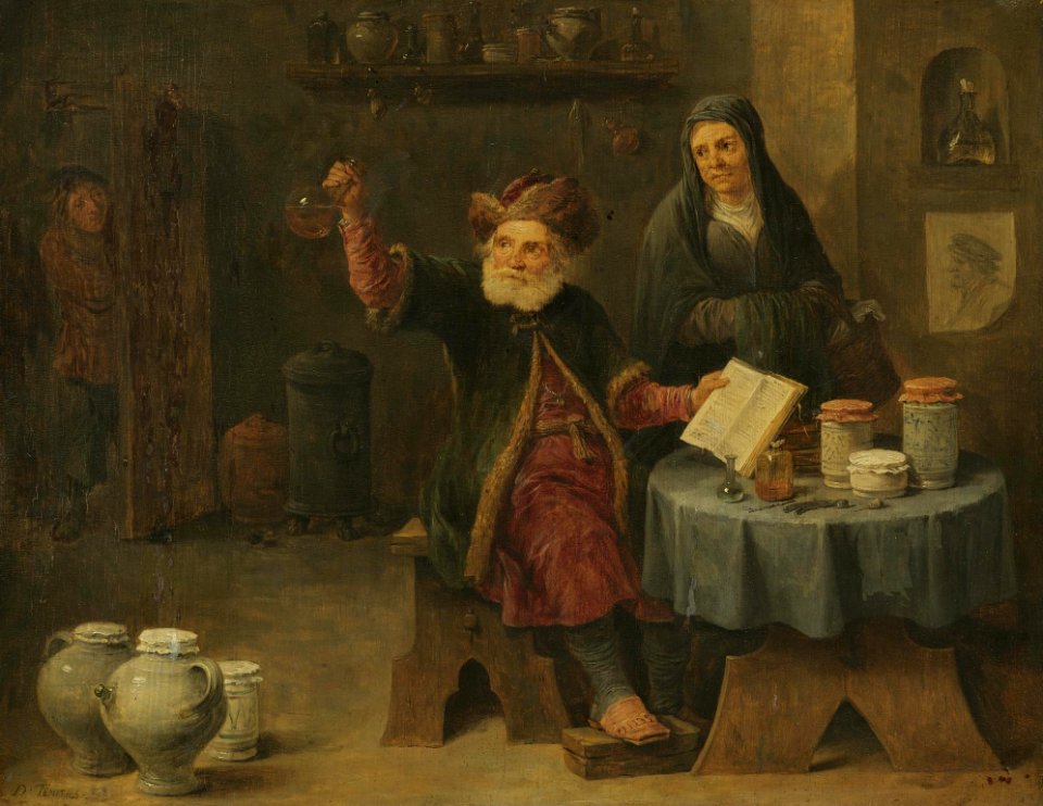 David Teniers - The Visit to the Physiscian L07033-4-lr-1