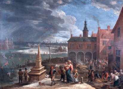 David Teniers - Winter (De vier seizoenen) - 11364.4 - Noordbrabants Museum