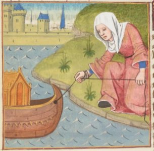 De mulieribus claris (BnF Français 599) 66r - Claudia Quinta