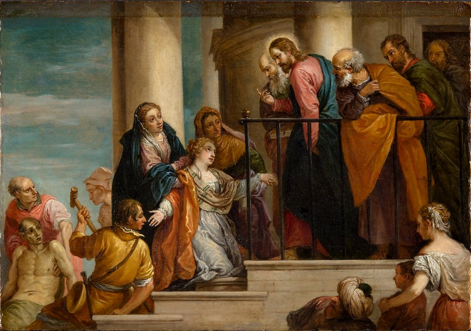 David Teniers after Veronese - Raising the Young Man of Nain GG 9711