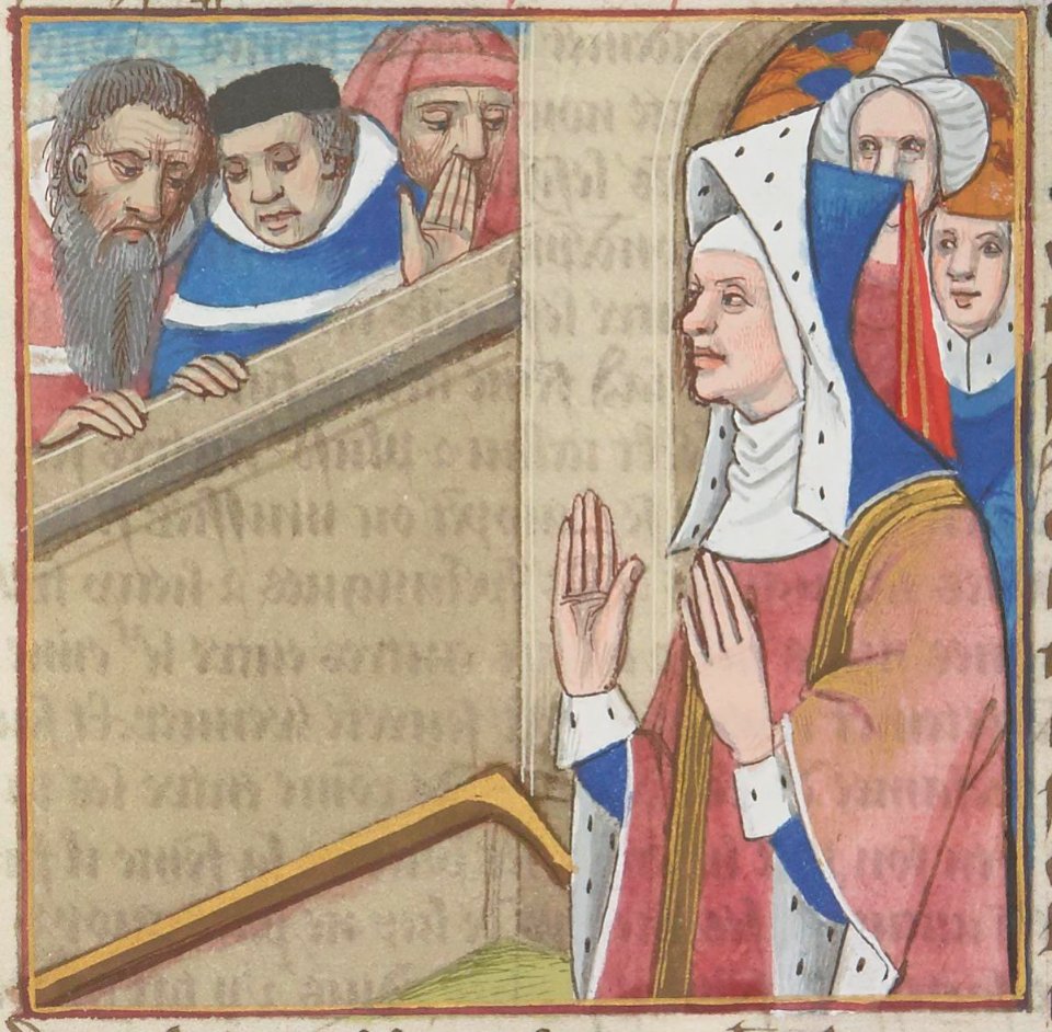 De mulieribus claris (BnF Français 599) 71v - Hortensia