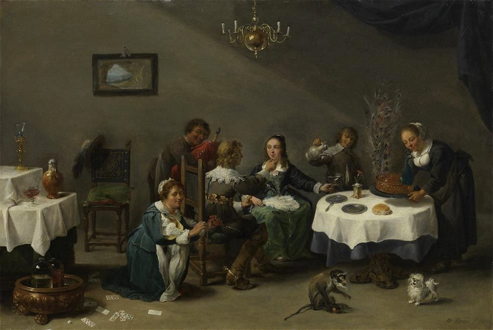 David Teniers d. J. - Der verlorene Sohn - 1844 - Bavarian State Painting Collections