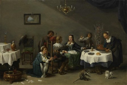 David Teniers d. J. - Der verlorene Sohn - 1844 - Bavarian State Painting Collections