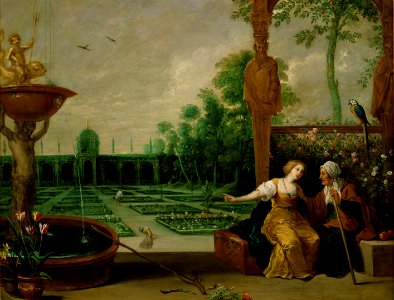 David Teniers d. Ä. - Vertumnus und Pomona - GG 738 - Kunsthistorisches Museum