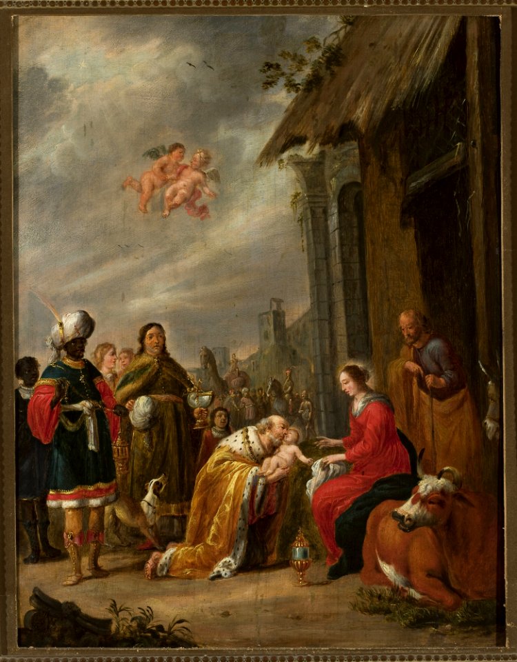 David Teniers I - Adoration of the Magi (Matthew 2-10-11) - M.Ob.1479 MNW - National Museum in Warsaw