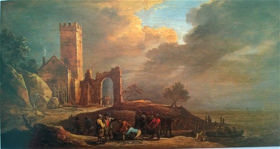 David Teniers the Younger - A Small Harbour
