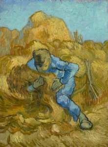 De schovenbinder (naar Millet) - s0173V1962 - Van Gogh Museum