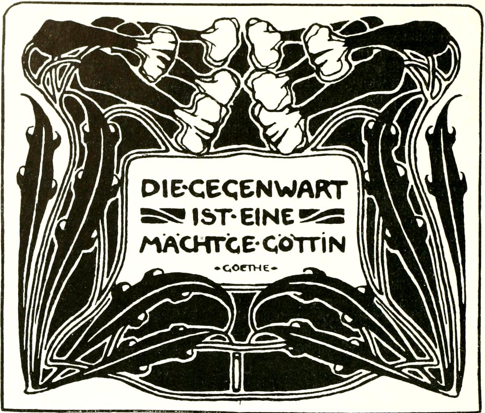 Die Gegenwart ist eine mächtige Göttin
