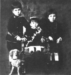 Die Geschwister Max, Jenny und Edmund Reinhardt