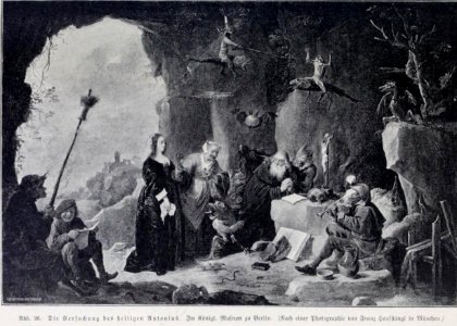 David Teniers the Younger - Temptation of Saint Anthony