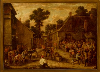 David Teniers II - Merry-making in the countryside - M.Ob.1404 MNW - National Museum in Warsaw