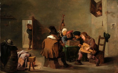 David Teniers the Younger - The Boors' Concert - 2007.128 - Detroit Institute of Arts
