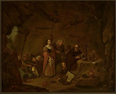 David Teniers II - Temptation of St. Anthony - M.Ob.1437 MNW - National Museum in Warsaw