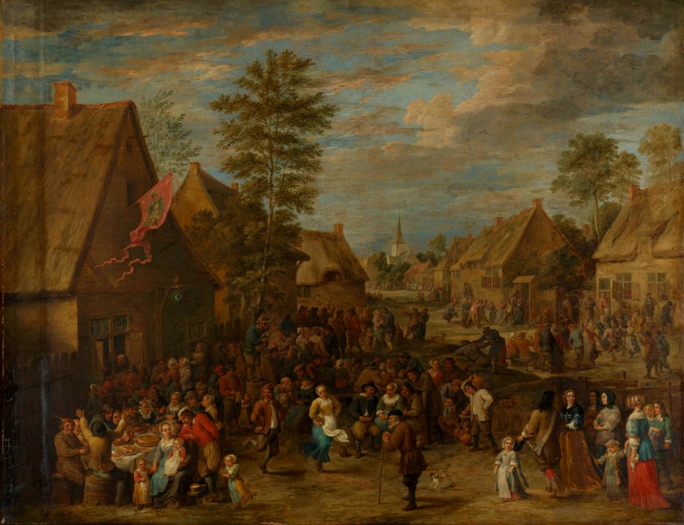 David Teniers the Younger (Antwerp 1610-Brussels 1690) - A Kermis on St George's Day - RCIN 405207 - Royal Collection