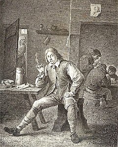 David TENIERS le Jeune - Un fumeur de pipe 01