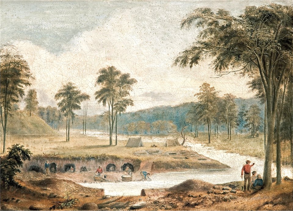 David Tulloch - Gold digging - Google Art Project