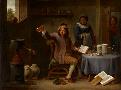 David Teniers II - The Consultation (c.1660)